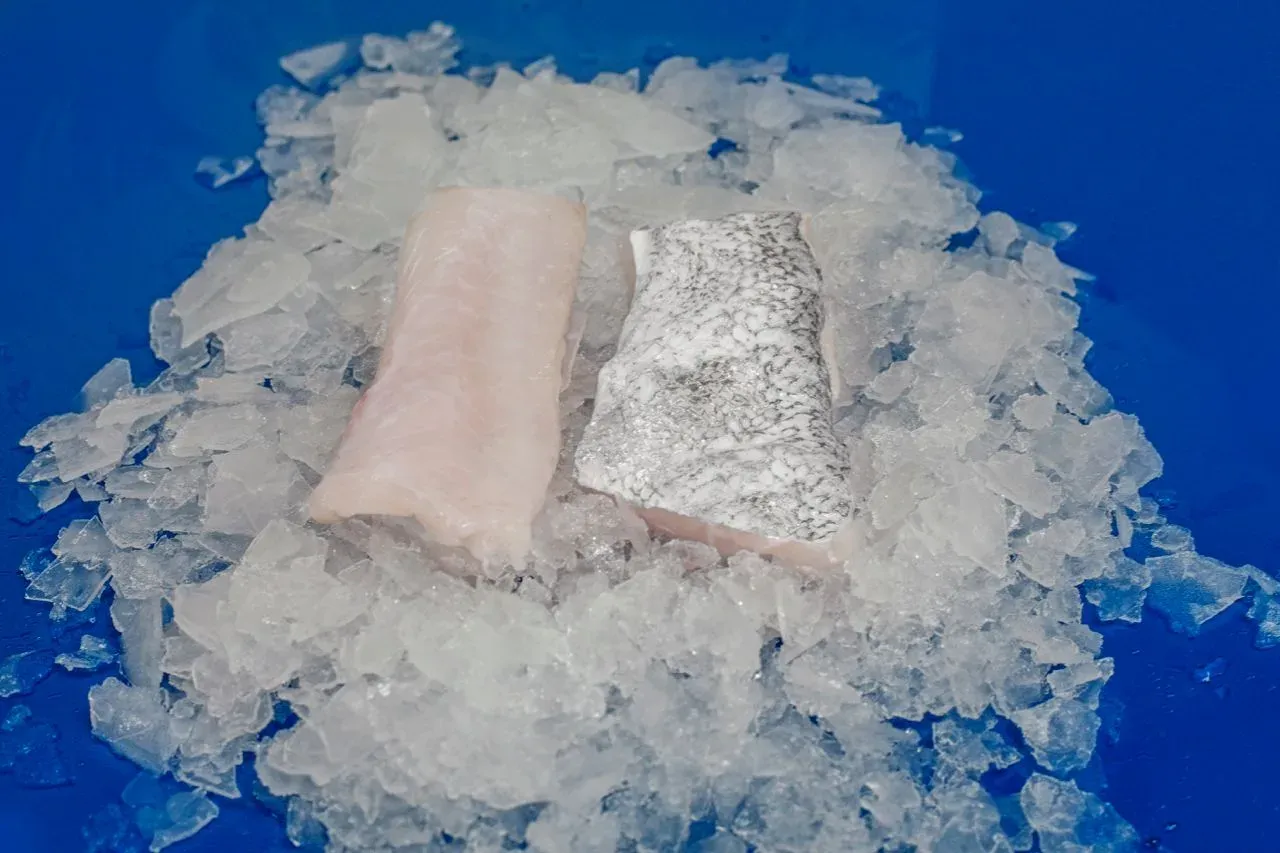 Fish steak cutting technique